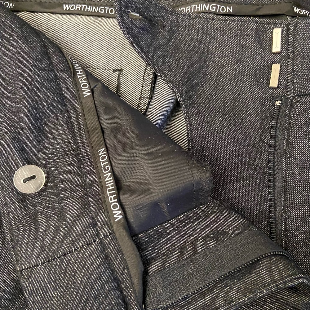 Grey/blue Worthington dress pants size 20W - Picture 3 of 4